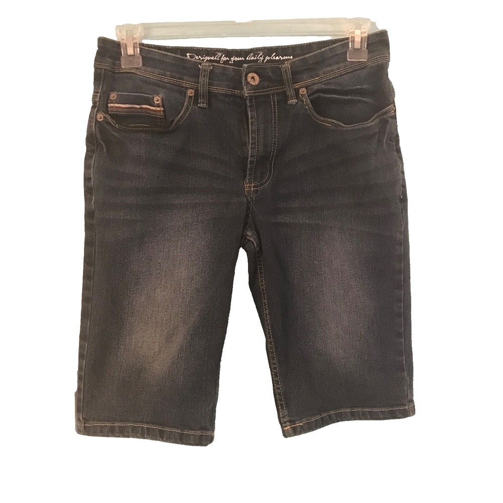 Buffalo Shorts Mens Size 30 Blue Sanded Freedom Flex Denim‎ Straight Leg Stretch
